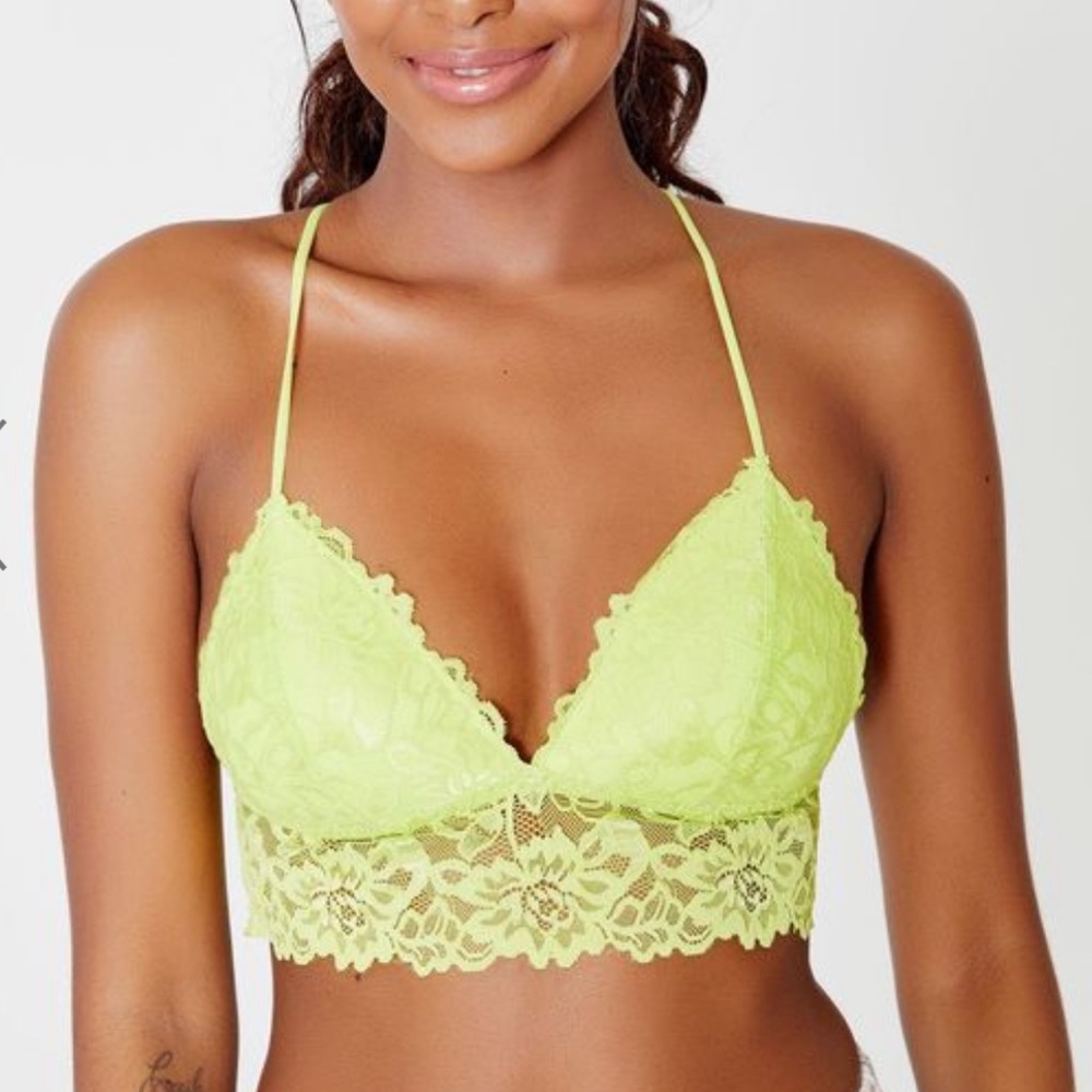 Neon Longline Bralette